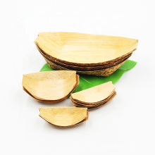 Wholesale Household Factory Distribution Food Packing Bamboo Boat Plates With Custom Logo Design